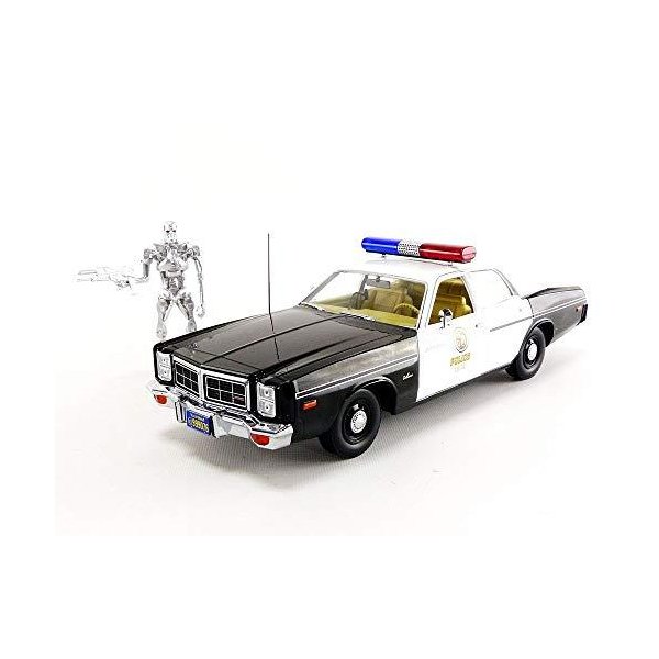 GreenLight Collectibles - 1:18 Artisan Collection - The Terminator(1984) - 1977 Dodge Monaco Metropo