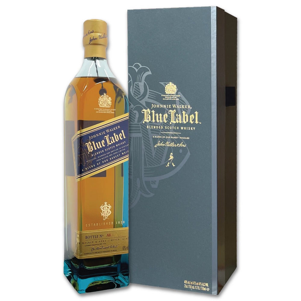 ジョニーウォーカー ブルーラベル 750ml / イギリス ブレンデッドウイスキー ギフトBox入り johnnie walker