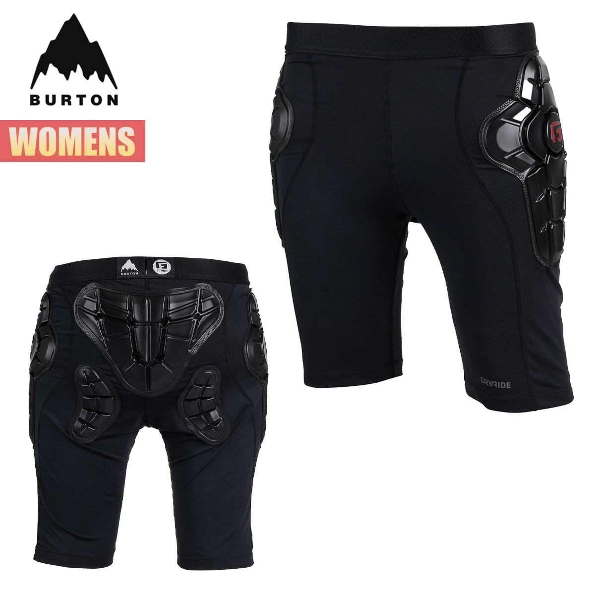 ケツパット レディース 25-26 トータル インパクト ショーツ プロテクター W26JP-102861 Womens Burton Burton Impact Shorts ケツパッド