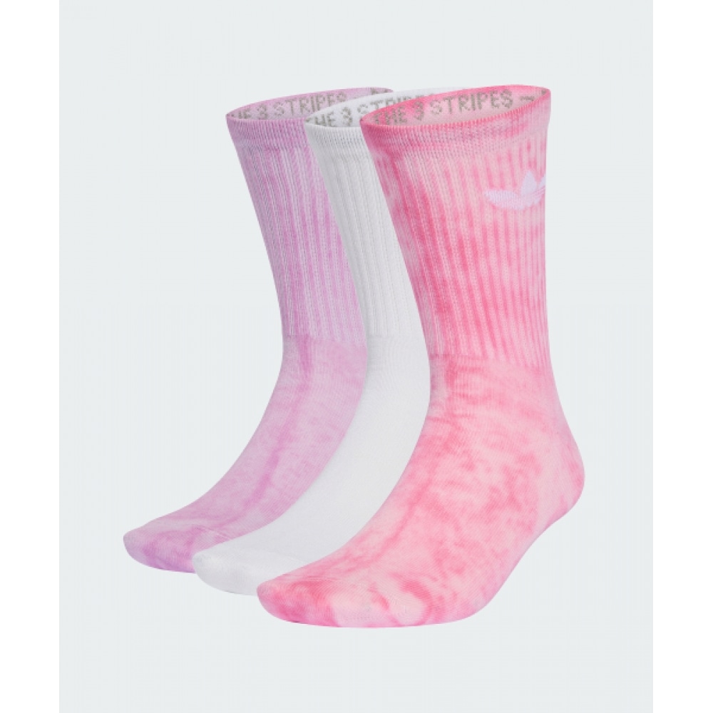 ADIDAS タイダイ クルーソックス 3P JY0239