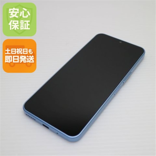 新品同様 Y!mobile Libero 5G IV A302ZT ブルー スマホ ZTE 即日発送 土日祝発送OK 146