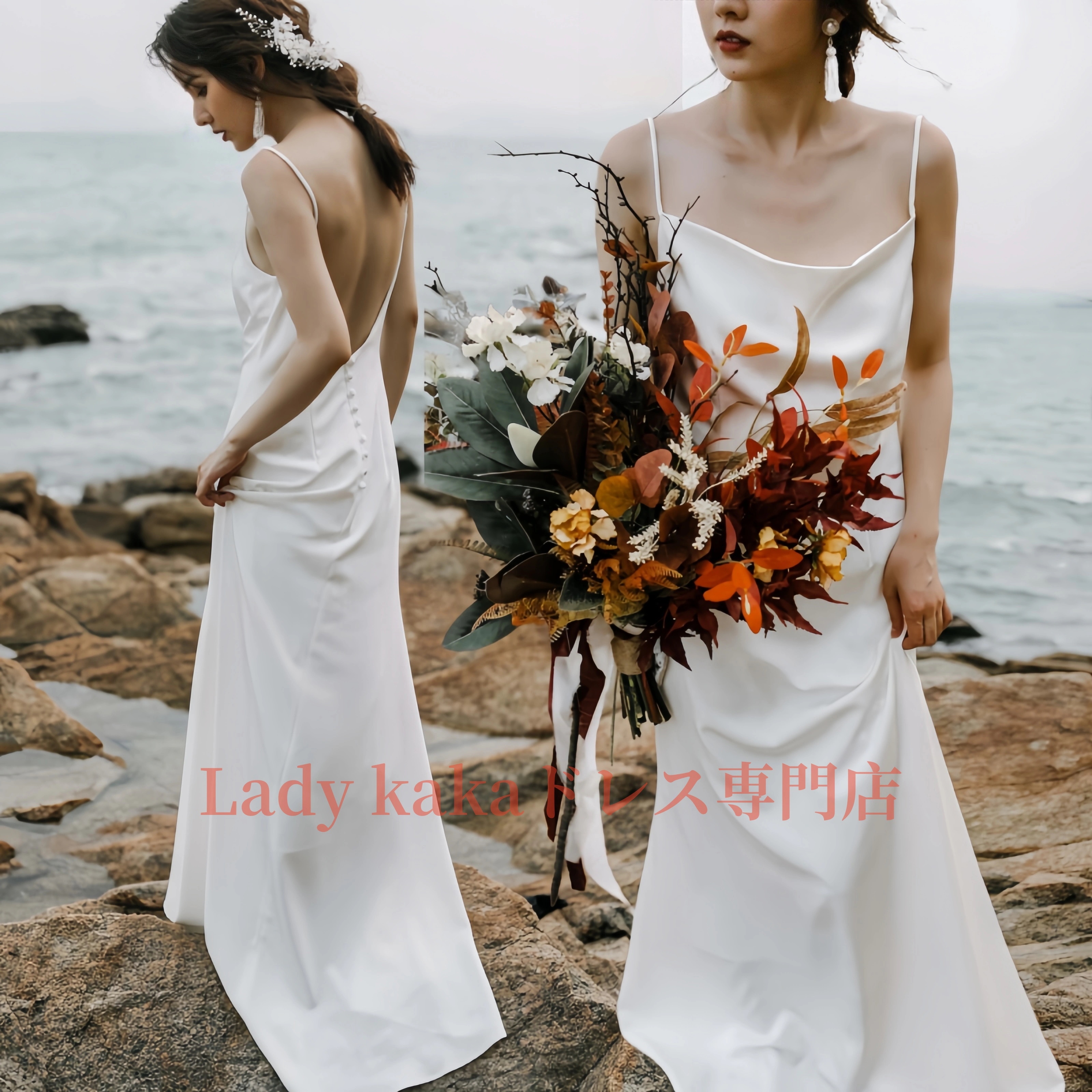 ウエディングドレス フォトウェディング リゾートウェディング レストランウェディング ハネムーンフォト ガーデンフォト セルフフォト ブライダル 撮影 海外挙式 ビーチフォト