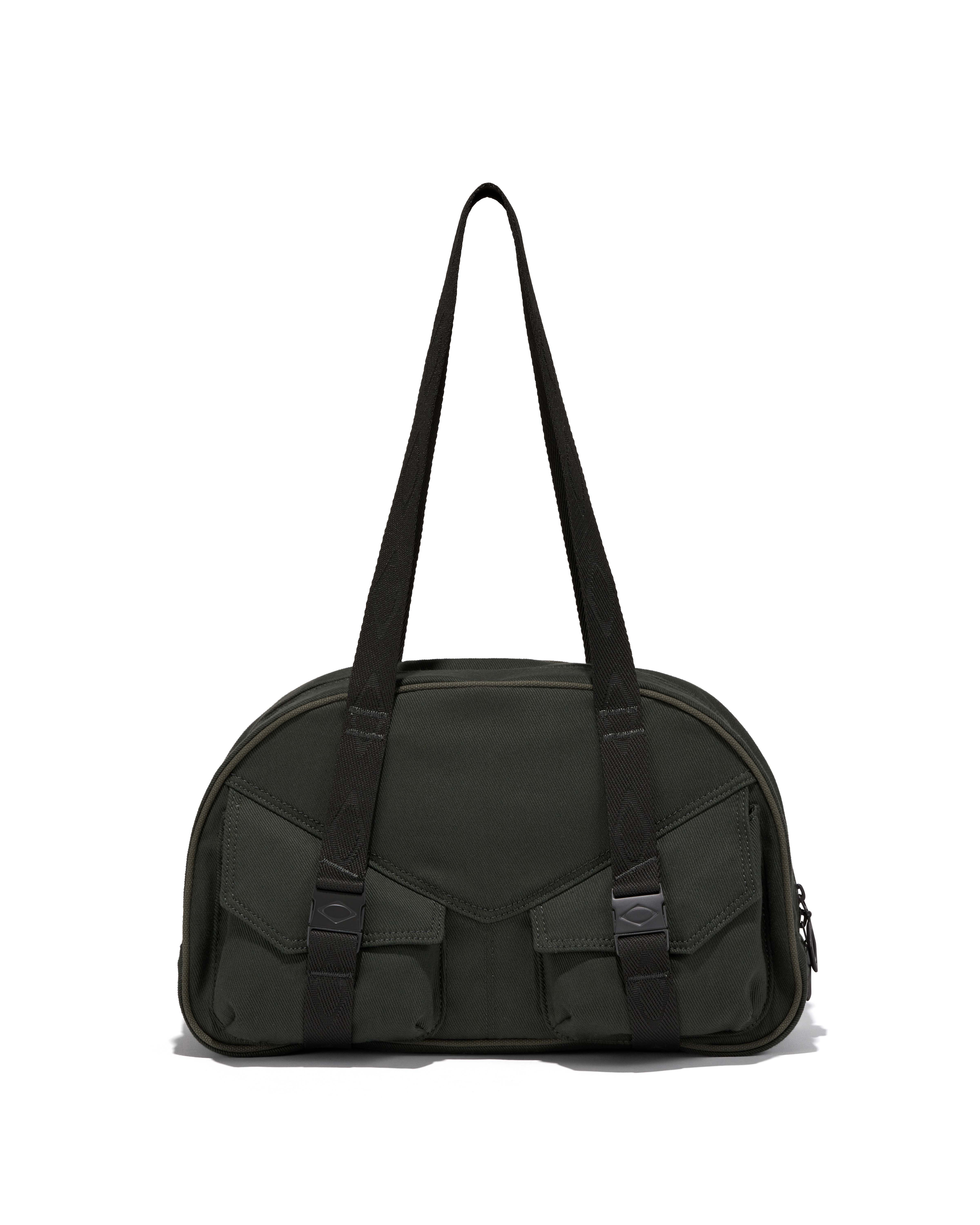 【MISCHIEF】 RHOMBUS BOWLING BAG : DARK GREEN