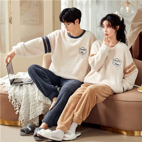 ナイトウェア ナイトウェア カップル ペア パジャマ 冬 結婚祝い ギフト セット プレゼント 友達