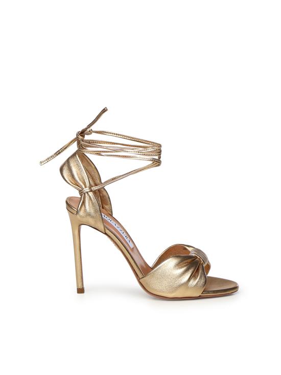 AQUAZZURA Women Sandals CNAHIGS0 WNASOG SOFT GOLD