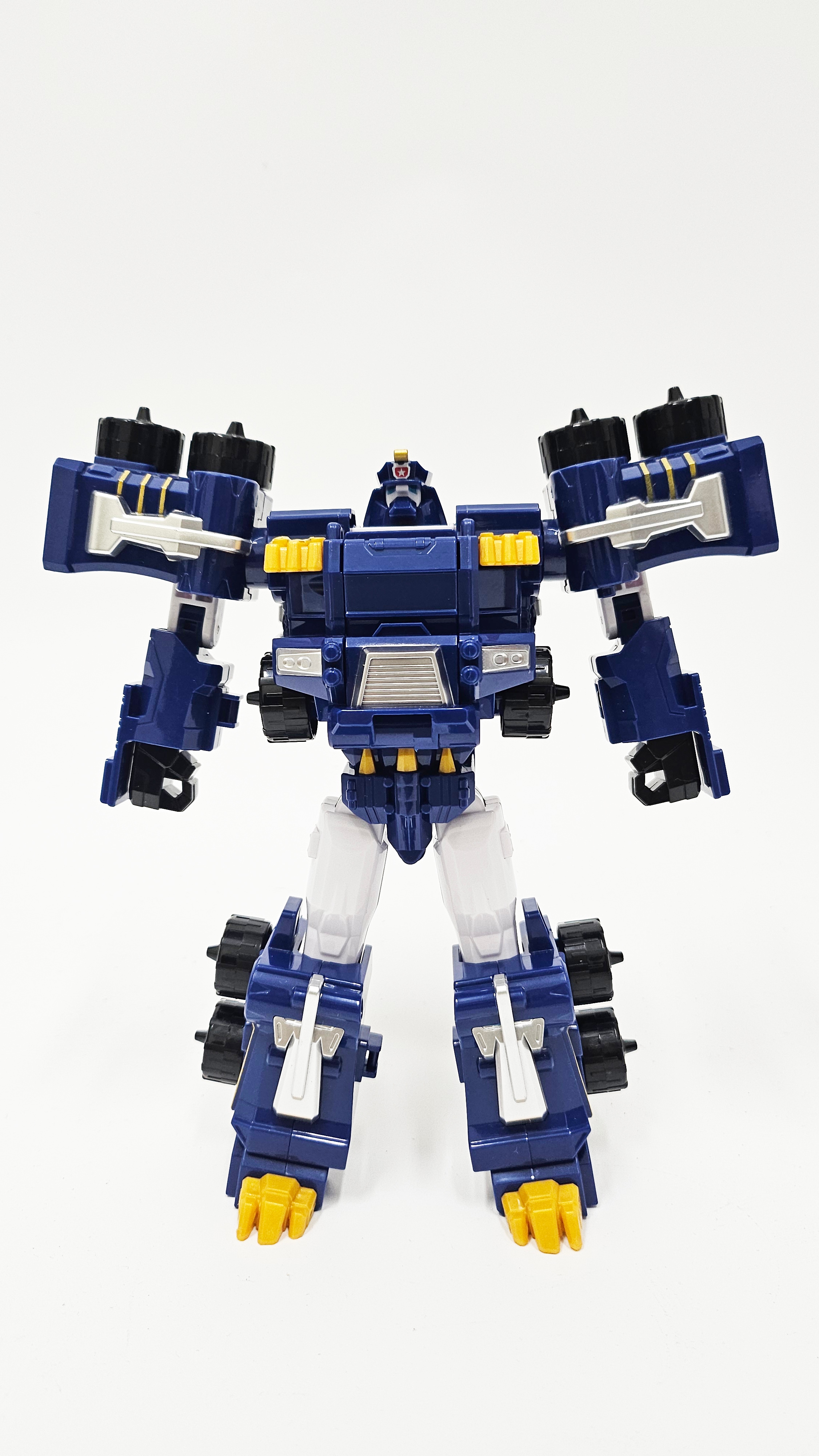 Tobot V ウルトラコマンダー 変形ロボット - ロボットカー 2段階変形 18 x 15 x 9 cm [並行輸入]