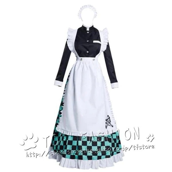 【品質良い 大好評中】超人気商品 竈門 炭治郎 メイド服 ロリータ 性転換 コスチューム 日常服 cosplayイベンド 変装 仮装 コスチューム ハロウィン クリスマス プレゼント 祭り 学園祭