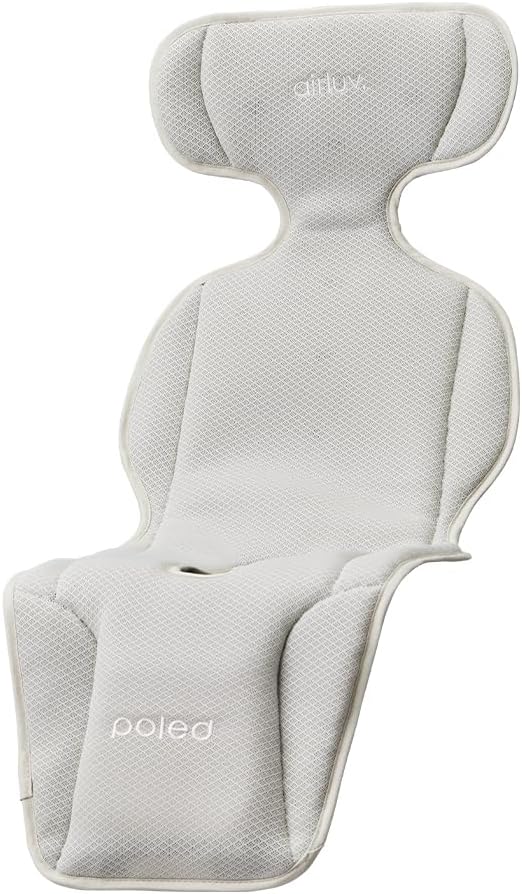 Poled公式 エアラブ4プラス ドーナッツ(airluv4+ donut) 送風機付きクールシート ベビーカーシート 暑さ対策 (クールグレイ, 単品) 10,130円
