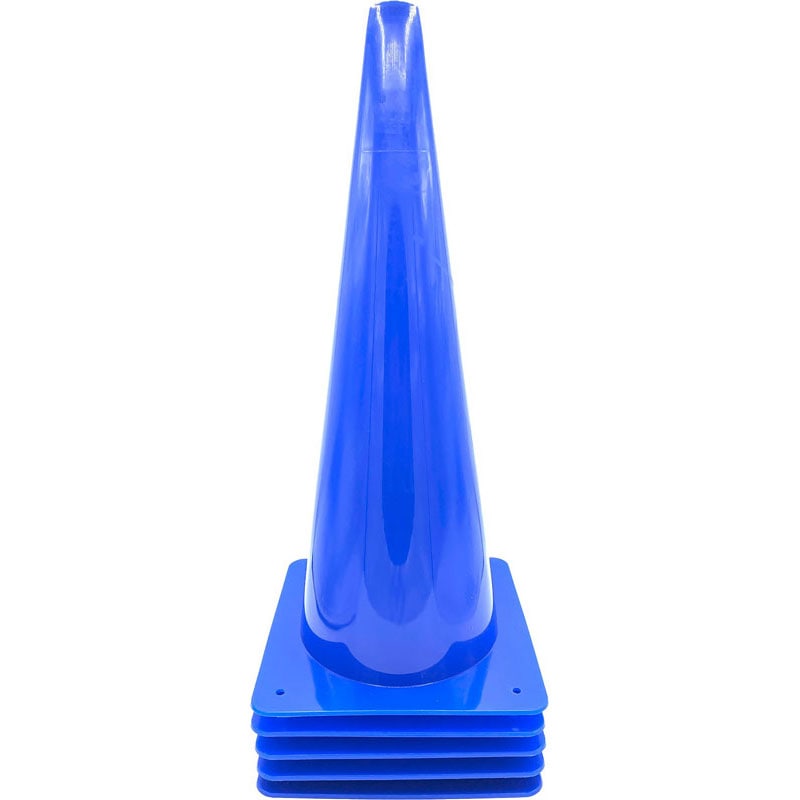 (代引き・個人宅・北海道・沖縄への配送不可)KANEYA カネヤ カラーポストソフト45 5本セット 学校体育器具 グッズその他 (k5041-bl)