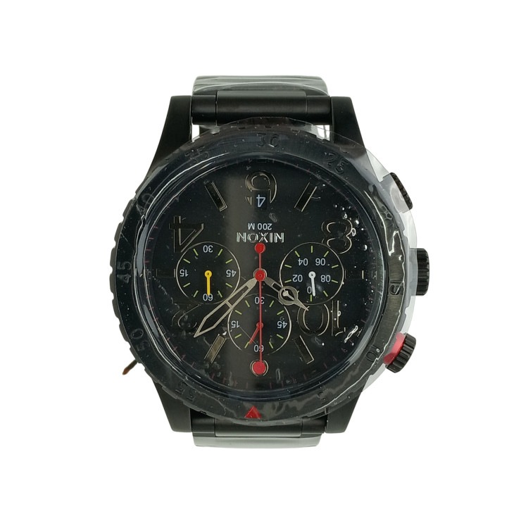 時計 THE 48-20 CHRONO ステンレススチール A486-1320 アナログ ブラック メンズ時計 メンズウォッチ 高級 ブランド スポーツ 人気 プレゼント【本物保証】