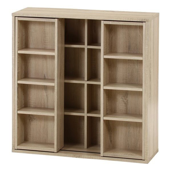 ダブルスライドラック オーク 73414