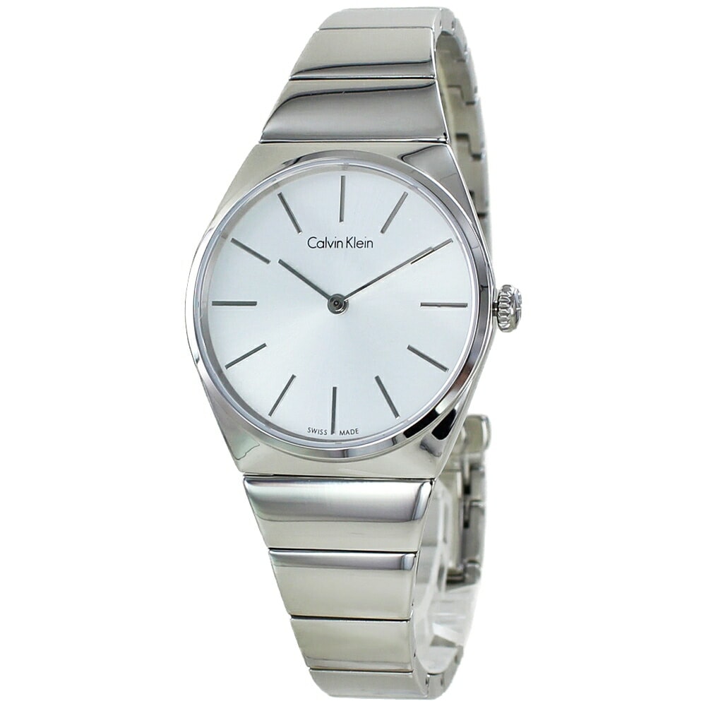 訳あり BOX無し 収納ケース付き 1本用 カルバンクライン 腕時計 手表 レディース シンプル おしゃれ スリム ステンレス ブレスレット 時計 女性 仕事用 誕生日プレゼント 妻 結婚記念日 母姪