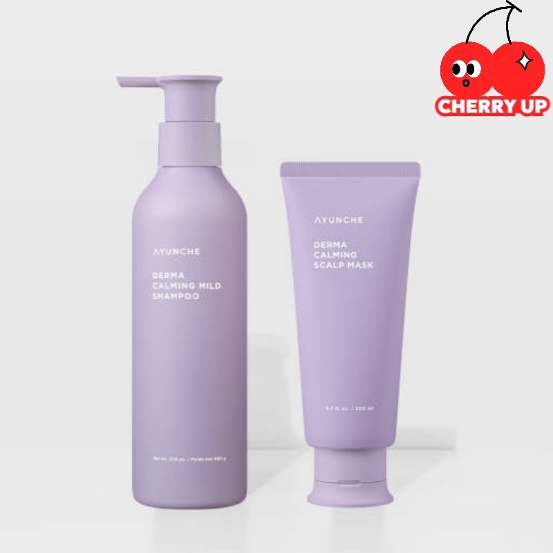 【大容量】アユンチェ ドマカミング スカルプケアセット（シャンプー500g＋マスク200ml）韓国ヘアケア 敏感頭皮 低刺激クレンジング スカルプシャンプー クーリングケア 鎮静マスク フケ対策 髪質