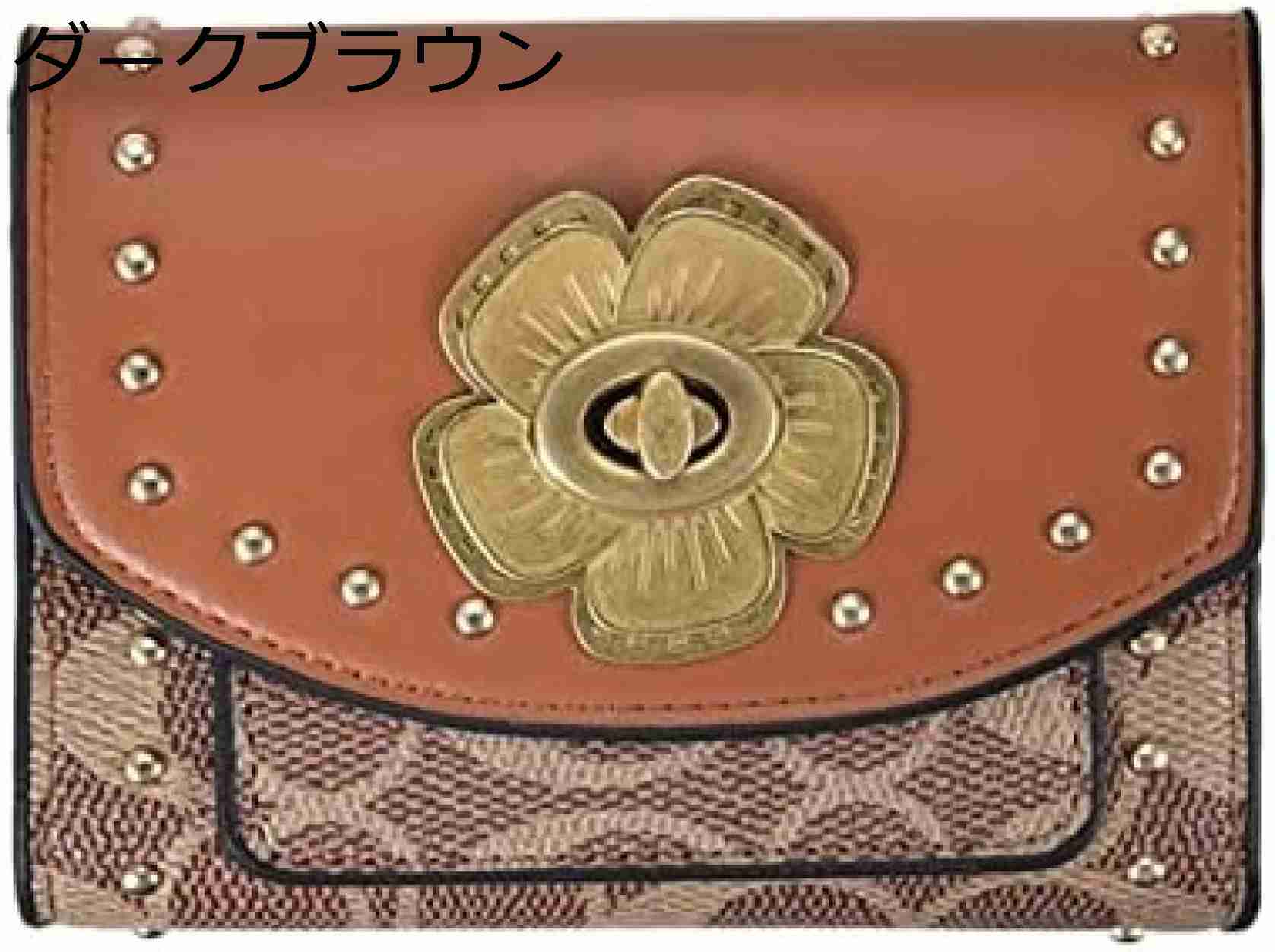 【15%OFFクーポン～】三つ折り 財布 レディース ミニサイズ 花柄 ボタン 大容量 カード入れ 小銭入れ 多機能 取り出しやすい コンパクト 軽い ウォレット バレンタイン コインケース 高級 フ 6,692円