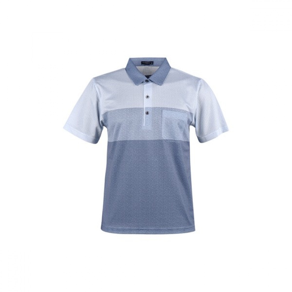 (ラックスゴルフ) ラックスゴルフマッケンリーメンズエンボスメッシュ半袖ゴルフシャツ RM3M412