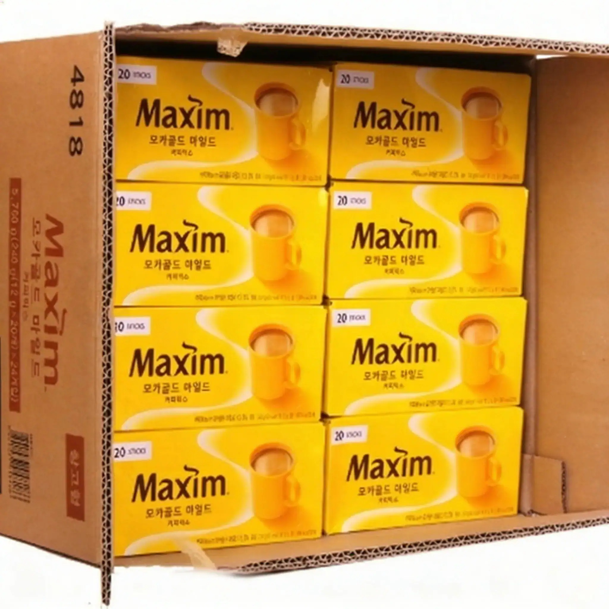 マキシムモカゴールドマイルドコーヒーミックス12g 20T X 24個合計480t