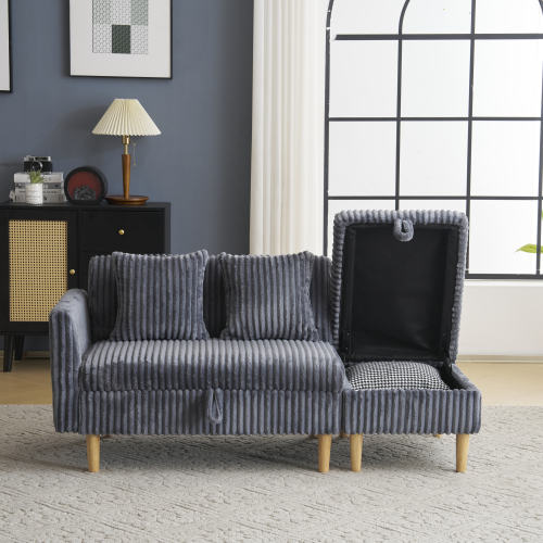 ソファカチン ソファー ソファーベッド 3P 3人掛けソファ 収納付