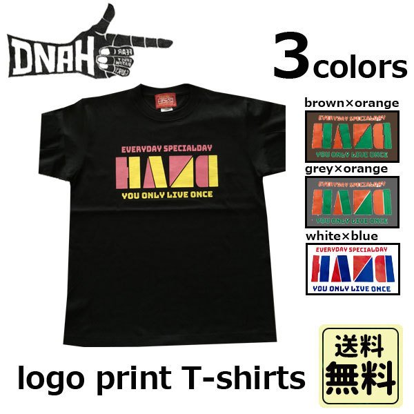 メンズ　HAND　ハンド　ロゴプリントTシャツ　大阪発ブランド　D