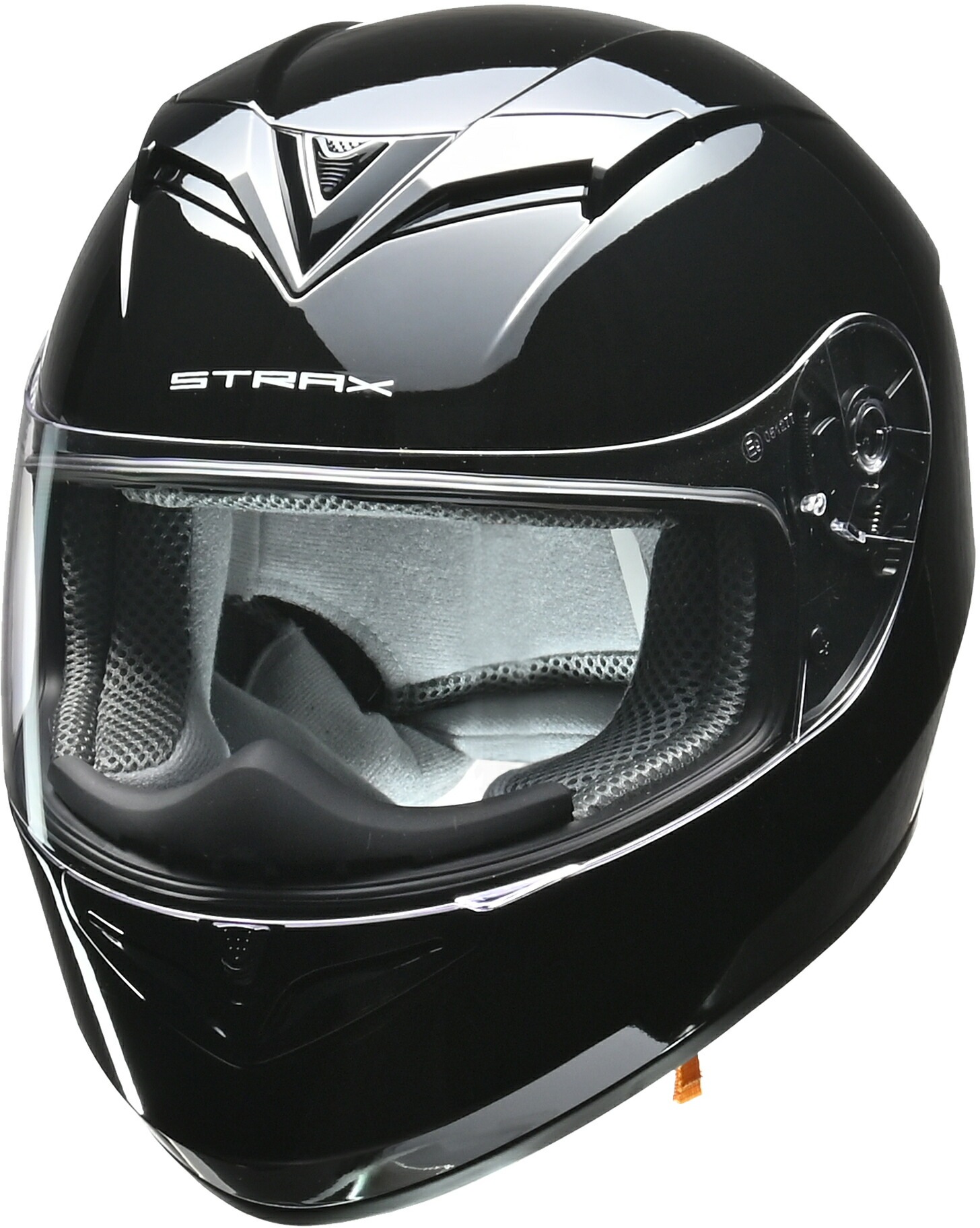 リード工業 (LEAD) バイク用 フルフェイス ヘルメット STRAX SF-12 ブラック Mサイズ (57-58cm未満) 7,866円