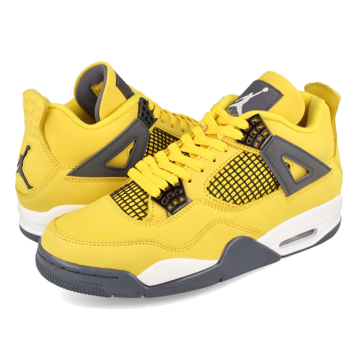 AIR JORDAN 4 RETRO TOUR YELLOW/WHITE/DARK BLUE GREY 【LIGHTNING】