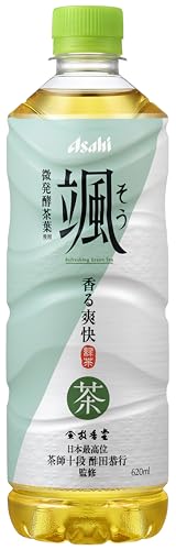 アサヒ飲料 颯 620ml×24本[お茶][緑茶]