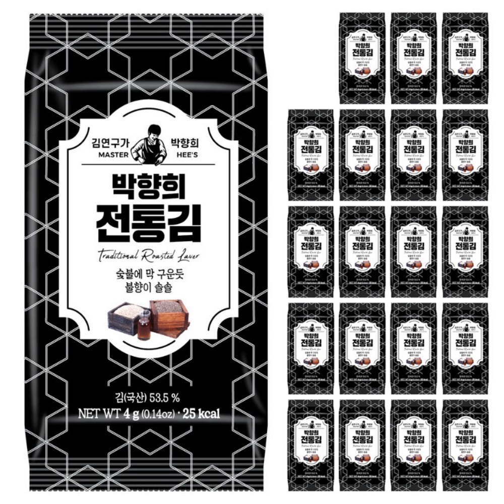 パクヒャンヒ 韓国 伝統海苔 4g20個 8,316円