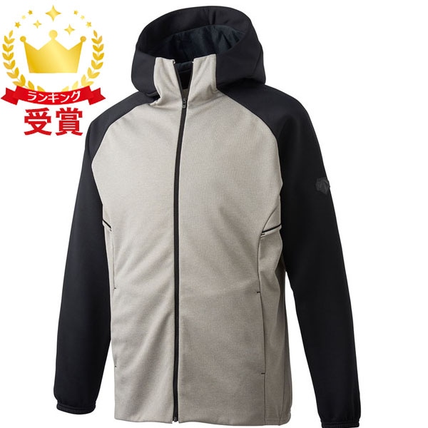 返品交換不可 大特価 デサント DESCENTE 野球 ウェア ジャケット バリアフリース 野球ソフト スウェット・トレーナー DBX2765-MGRY 即納
