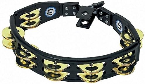 LP エルピー タンバリン Cyclops Mountable Tambourine, Black LP175