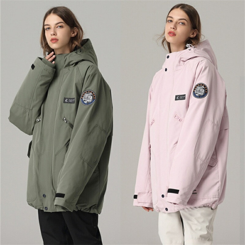スノーボード ウェア ジャケット 単品 スキーウェア スノボウェア 2023メンズ レディース 男女兼用 ユニセックス 型落ち 無地 韓国風 スノボ アウター フード付き 保温防水防風 スキー