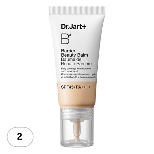 ザ, メイク バリア ビューティーバーム ベースメイク SPF45 PA++++, ミディアム, 30ml, 2個
