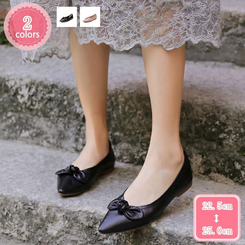 2000円OFFクーポン 3パンプス 痛くない 脱げない ローヒール ぺたんこ レディース フラットパンプス フラットシューズ 大きいサイズ 女性用 上品 おしゃれ ぺたんこ靴 大人 おしゃれ かわい