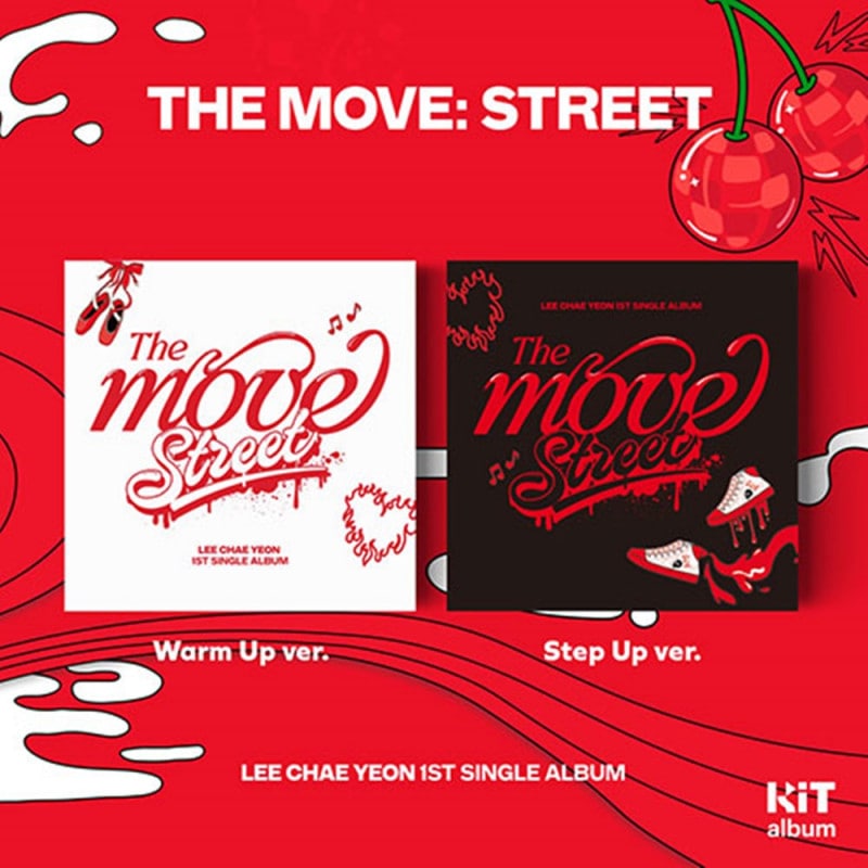 【未開封新品】（2種セット）イ・チェヨン1集シングルThe Move Street Kit Ver（LRE001）