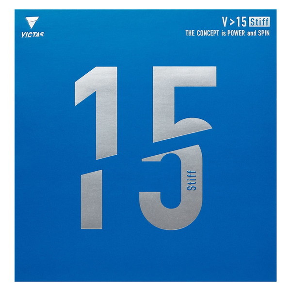 VICTAS V15スティフ ブラック MAX [卓球ラバー]