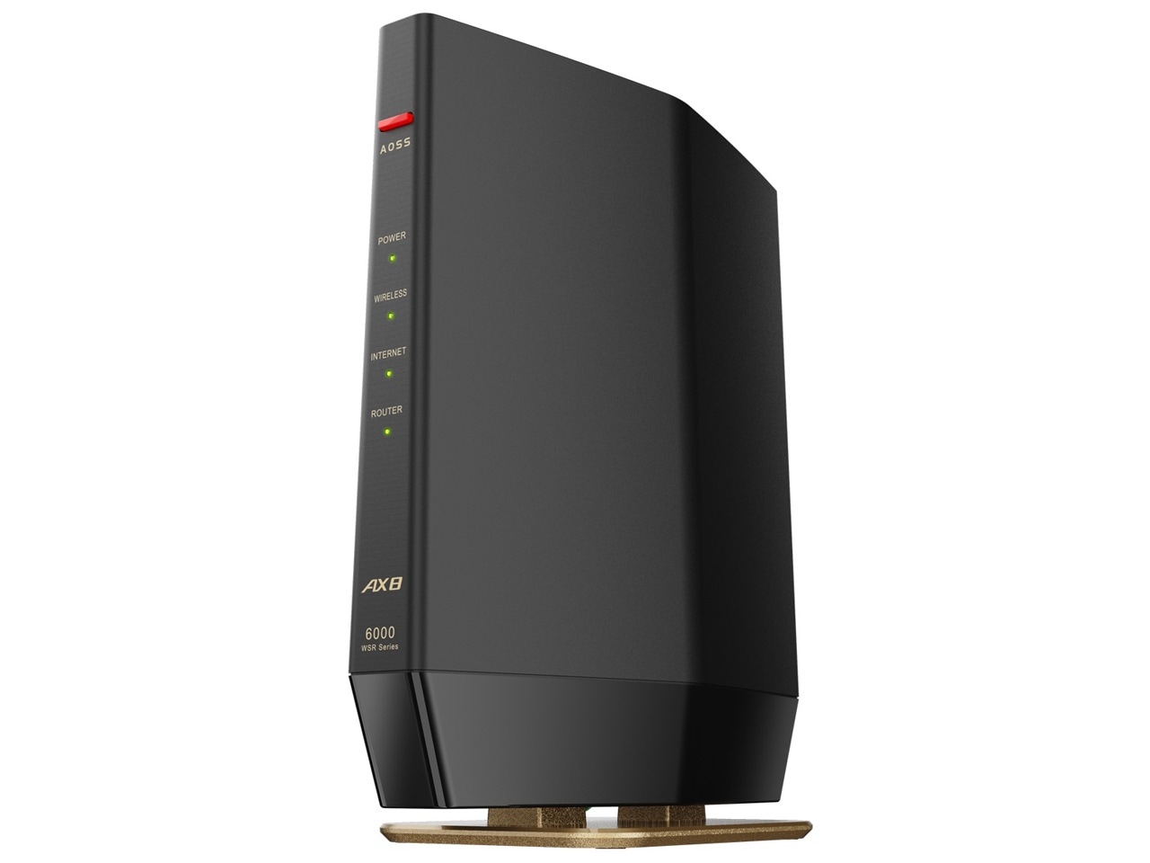 AirStation WSR-6000AX8P/DMB [マットブラック] 無線LANルーター