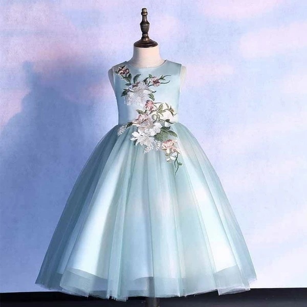 【即納】2025新作子供ドレス 発表会 結婚式 フィッシュテールドレス キッズドレスロングドレス ジュニアドレス 発表会 ピアノ 結婚式