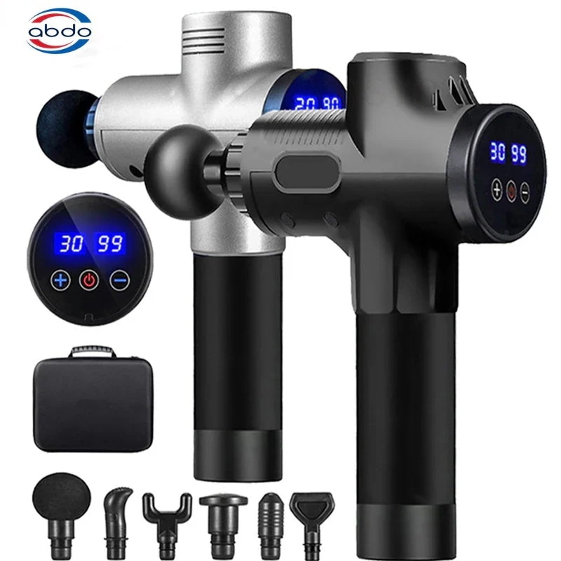 ディープマッスルマッサージガン 16.8v ブラシレス 首の肩 エクササイズマッサージャー リラックス 痩身 筋肉痛 疲労回復