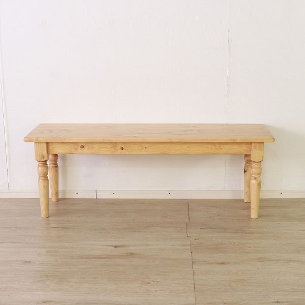 ダイニングベンチ LBR ライトブラウン 組立品