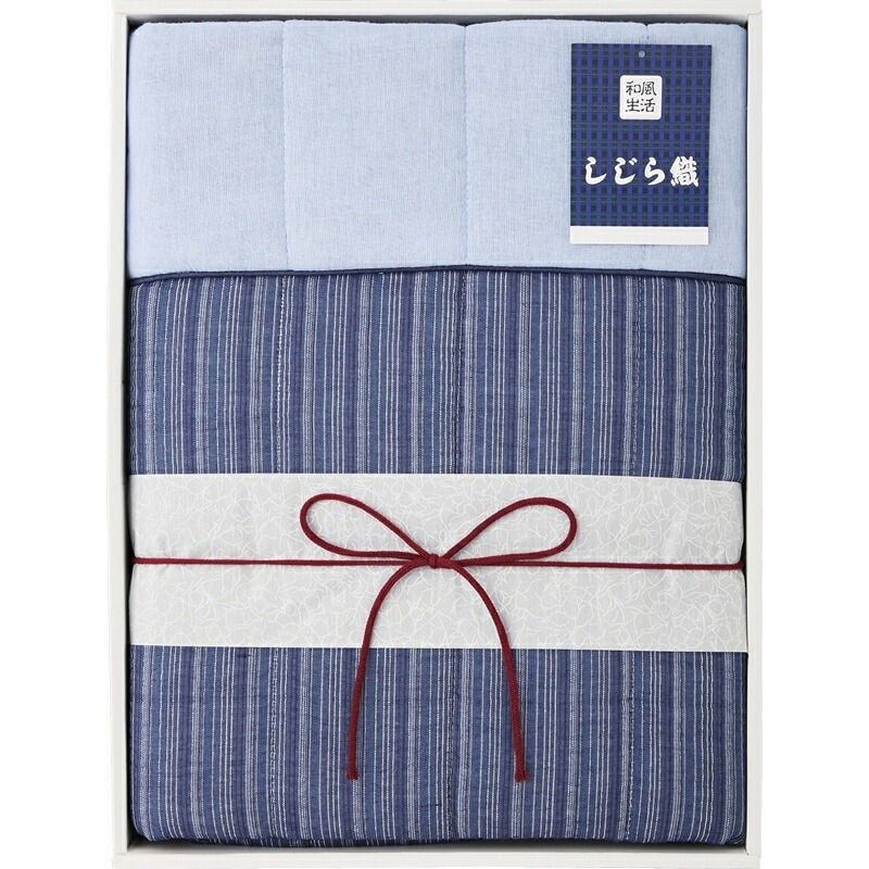 （ギフト）しじら織肌掛けふとん