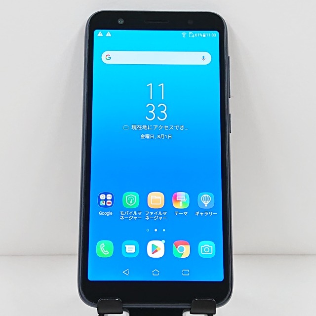 ZenFone Live (L1) ASUS_X00RD SIMフリー ミッドナイトブラック 送料無料 本体 c13806 【中古】