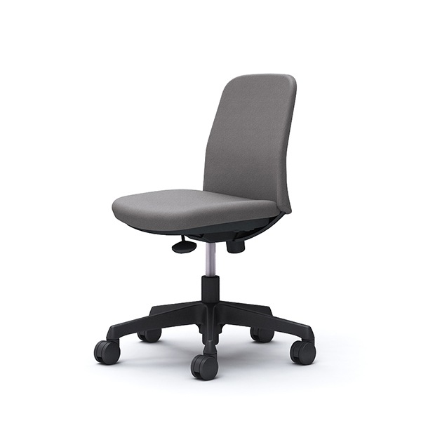 オカムラ CD13AR FXW1 グレー Lives Entry Chair [オフィスチェア 肘無し 5本脚(コンパクトタイプ) ブラックボディ]