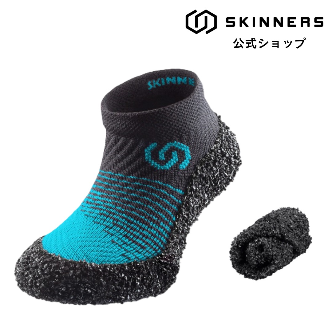 【公式】多機能シューズ ハイキング マリンスポーツ キャンプ ブルー