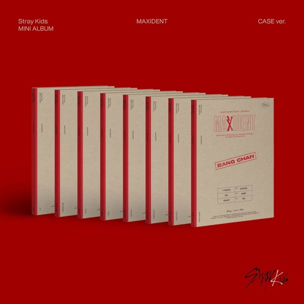 Stray Kids - MAXIDENT / MINI ALBUM (CASE ver.) 8点セット