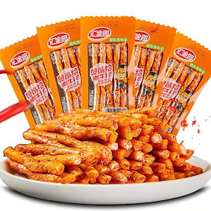大容量! 素牛筋 面筋 面製品 辣条 中華物産 零食 加工品 麻辣味 おつまみ 中国おやつ