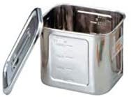 本間冬治工業 BK 18-8角型目盛付キッチンポット18型 手無 7,178円