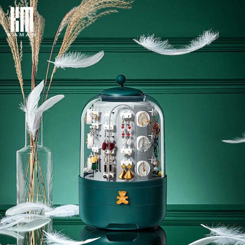 指輪アクセサリー展示棚 多機能収納ケース アクセサリー収納 防塵整理箱 イヤリング収納店内全品30％オフ