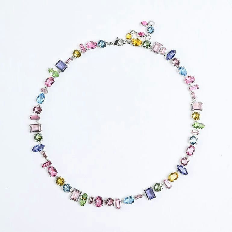 ネックレス Gema ミックスカット マルチカラー 5656397 ジュエリー