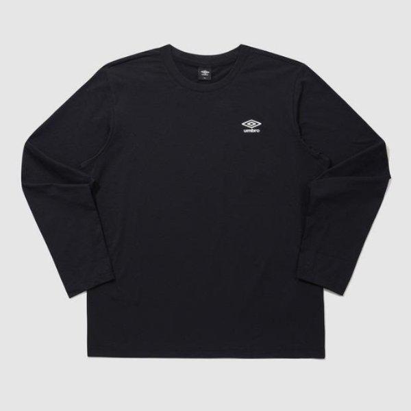 長袖Tシャツ CQK UQ123CRL21-BLK フレッシュスモールロゴ 長袖Tシャツ / BLACK