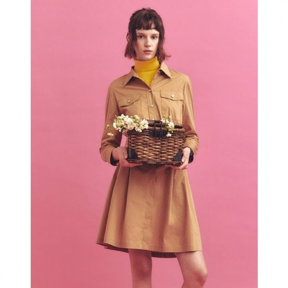 [24SS] [追加セール] ベージュチノシャツタイプ HSDR4B202I2