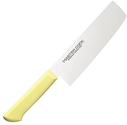 片岡製作所 マスターコック 抗菌カラー包丁 MCNK-180 菜切包丁 18cm イエロー