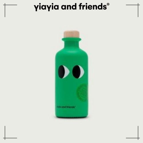 yiayiaandfriends エクストラバージンオリーブオイル バジルの香り 200ml Greek island of Crete 韓国人気